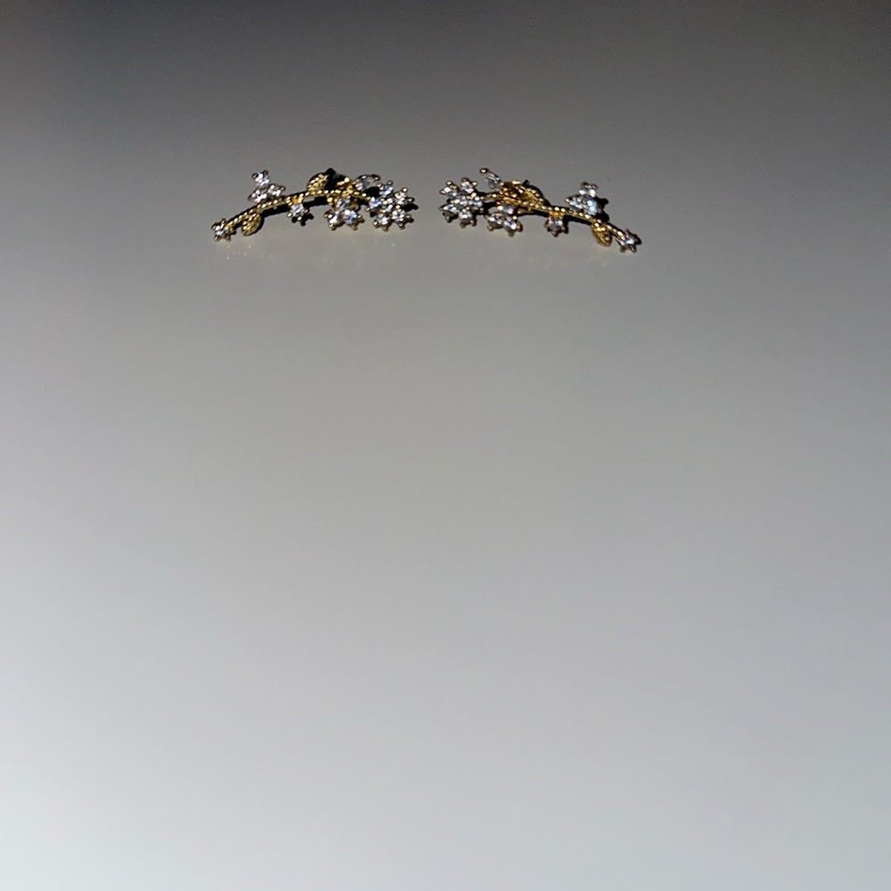 Flower earrings